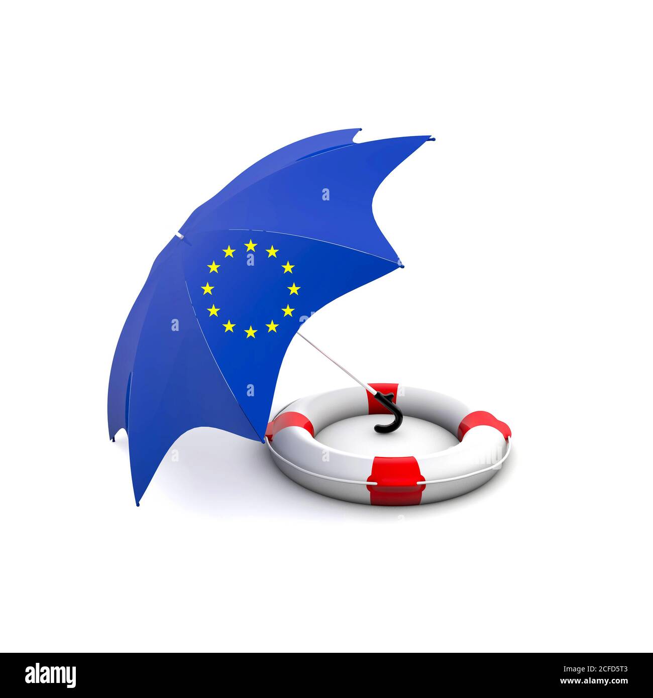 Europa, Konzept der Sicherheit Stockfoto