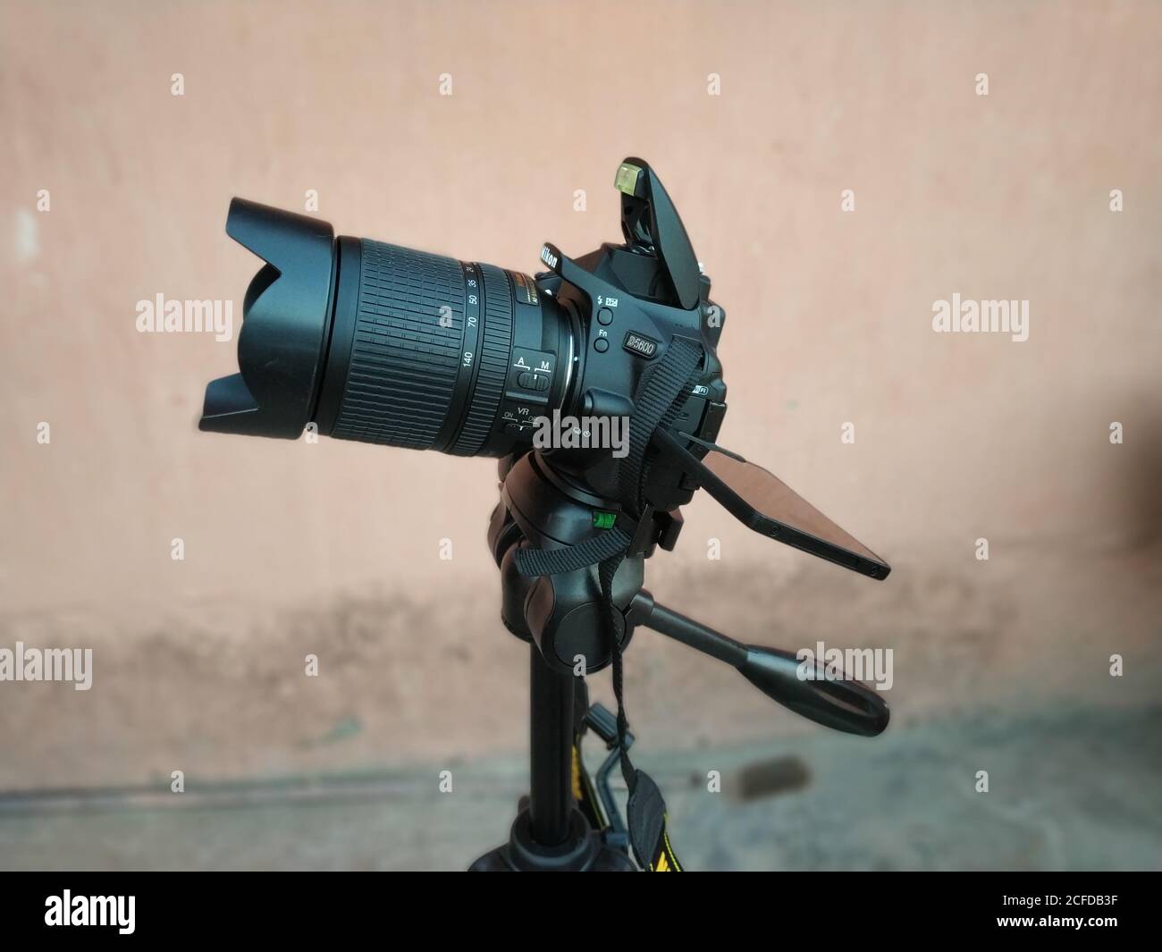 Nikon D5600. Die Nikon D5600 ist eine 24.2 Megapixel obere Einstiegspegel, APS-C Sensor DSLR von Nikon am 10. November 2016 angekündigt. Stockfoto