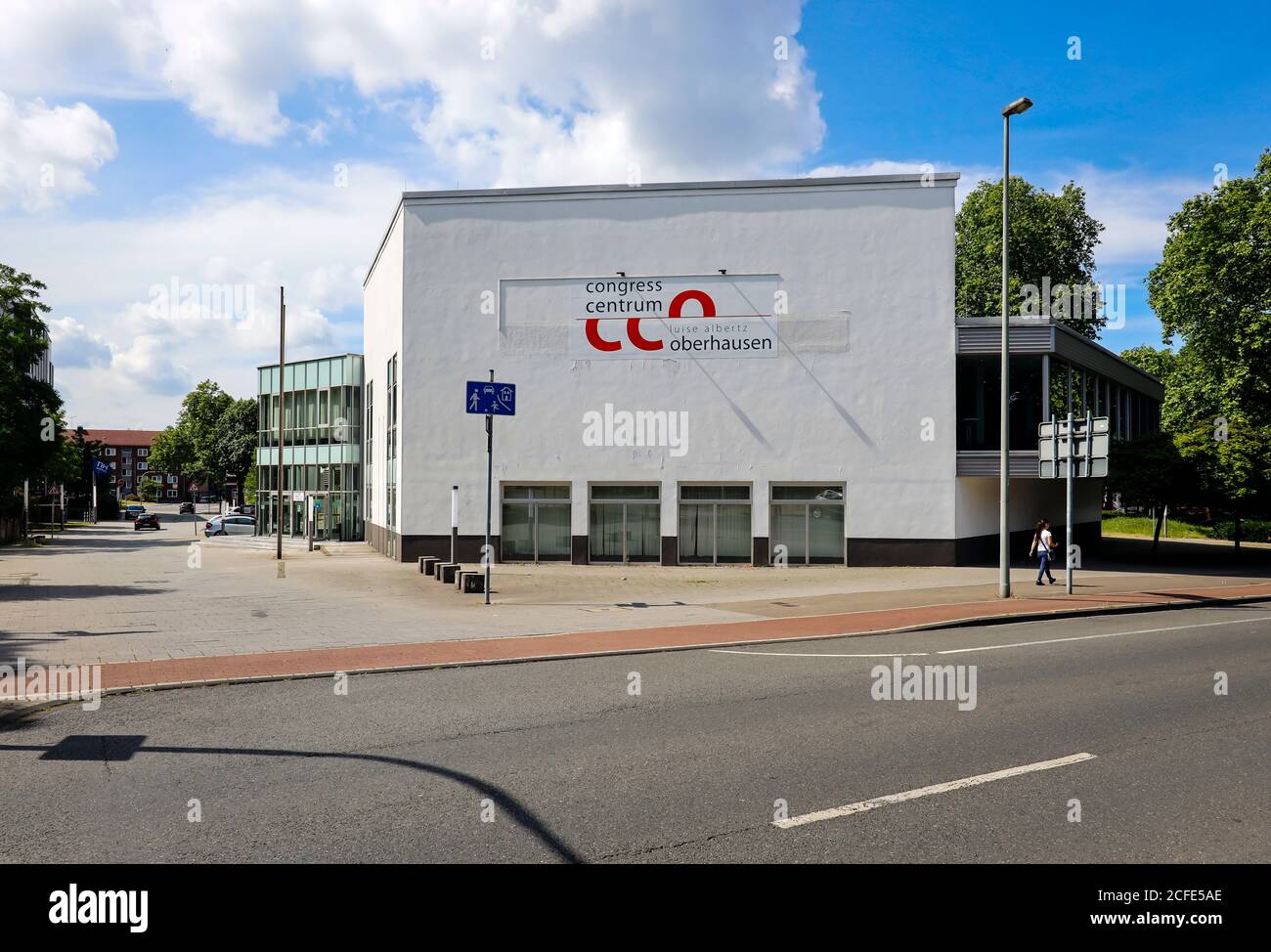 Luise Albertz Halle, Tagungs- und Veranstaltungshalle, Oberhausen, Ruhrgebiet, Nordrhein-Westfalen, Deutschland Stockfoto