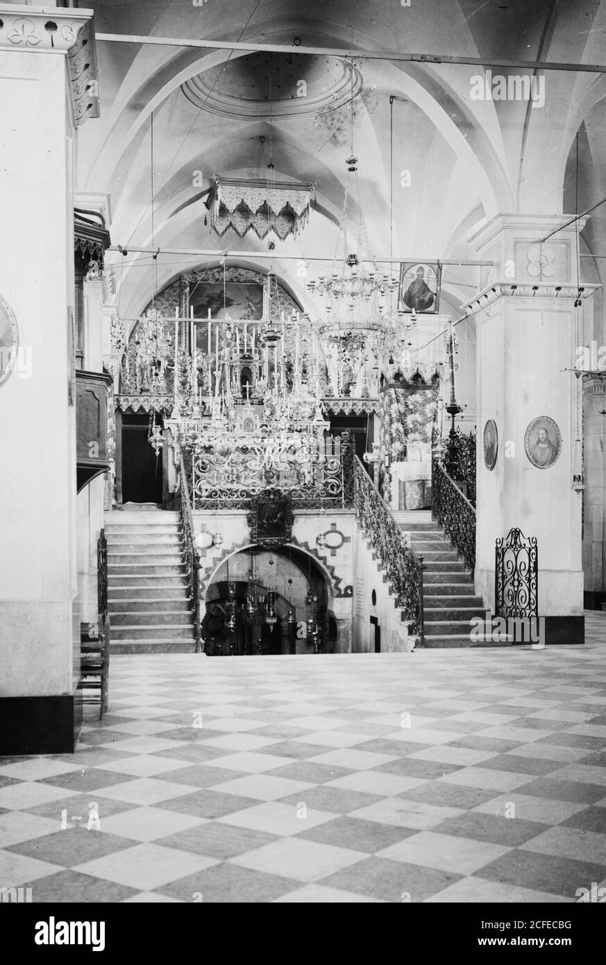 Originalunterschrift: Nordansichten. Heimat von Christus und Kapelle - Ort: Ca. 1900 Stockfoto