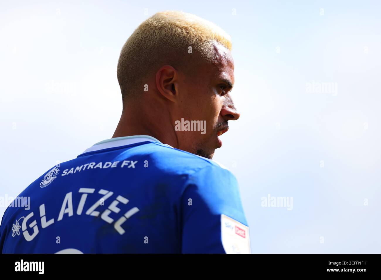 Northampton, Großbritannien. September 2020. 5. September 2020; PTS Academy Stadium, Northampton, East Midlands, England; Englisch Football League Cup, Carabao Cup, Northampton Town versus Cardiff City; Robert Glatzel of Cardiff City Kredit: Action Plus Sports Images/Alamy Live News Stockfoto