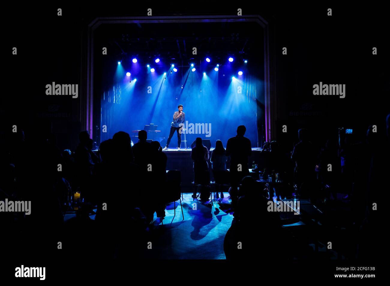 Bern, Schweiz. September 2020. Die Schweizer Sängerin Francine Jordi spielt ein Live-Konzert im Bierhübeli in Bern. (Foto: Gonzales Photo/Tilman Jentzsch/Alamy Live News Stockfoto