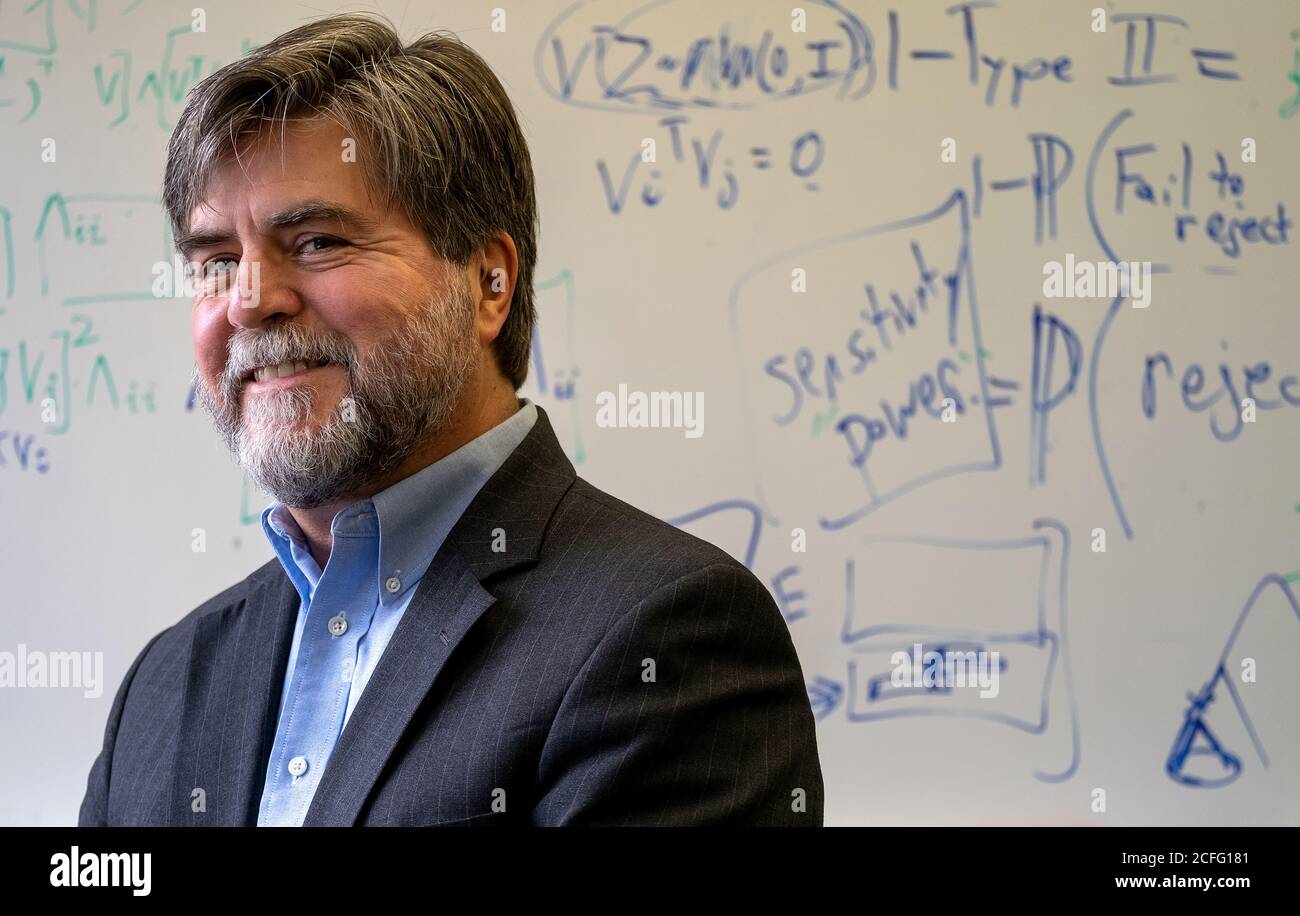 Dr. Seth Crosby, MD, Director of Science Collaborations am McDonnell Genome Institute der Washington University in St. Louis. Stockfoto