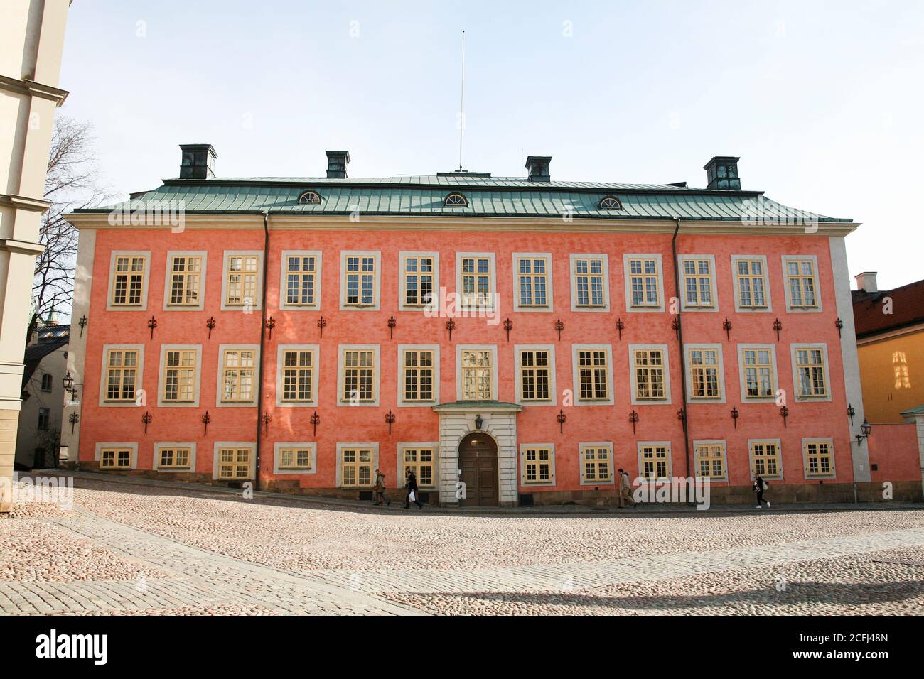 STENBOCK PALACE in Riddarholmen in der Stockholmer Altstadt ab 1640 Heute Teil der Svea Court of Appeal Stockfoto