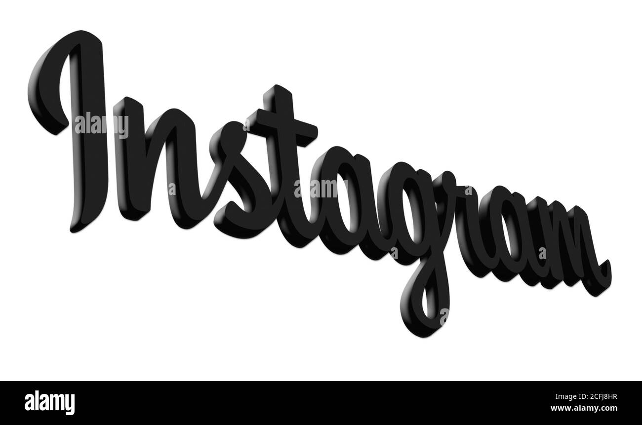 Instagram-logo Stockfoto