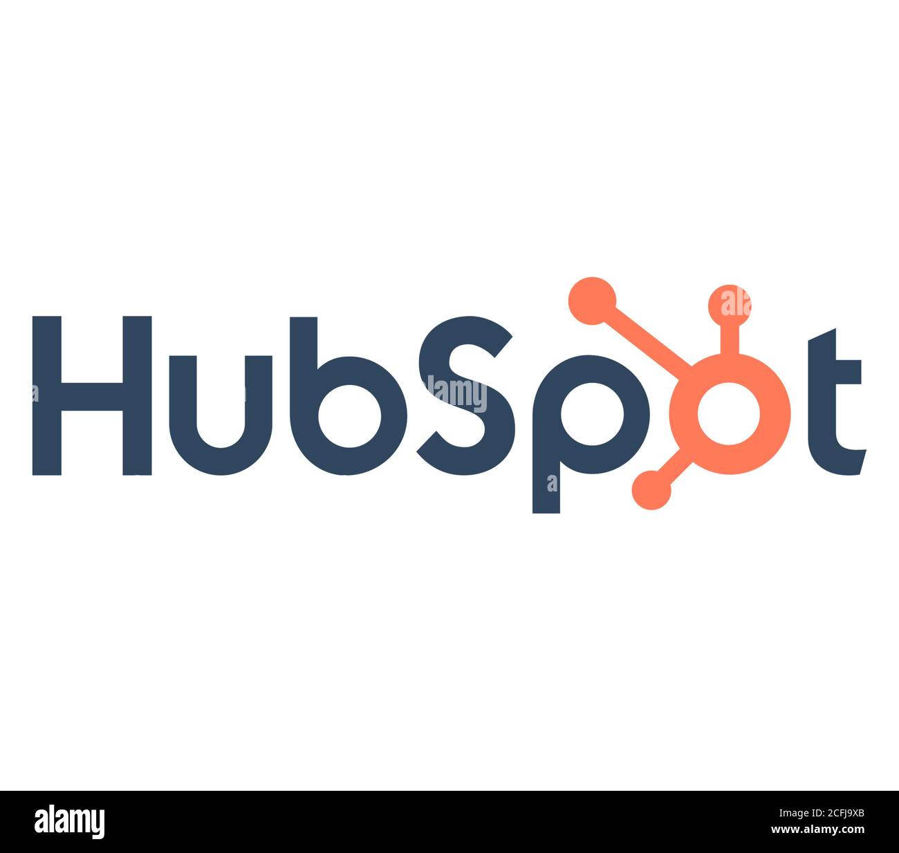 HubSpot logo Stockfoto