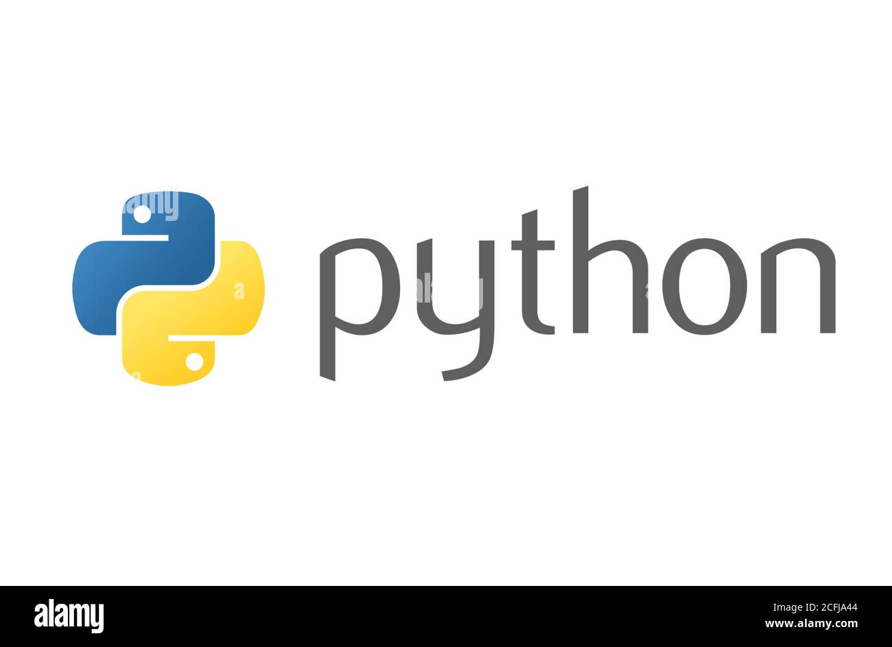 Python-Programmierung Stockfoto