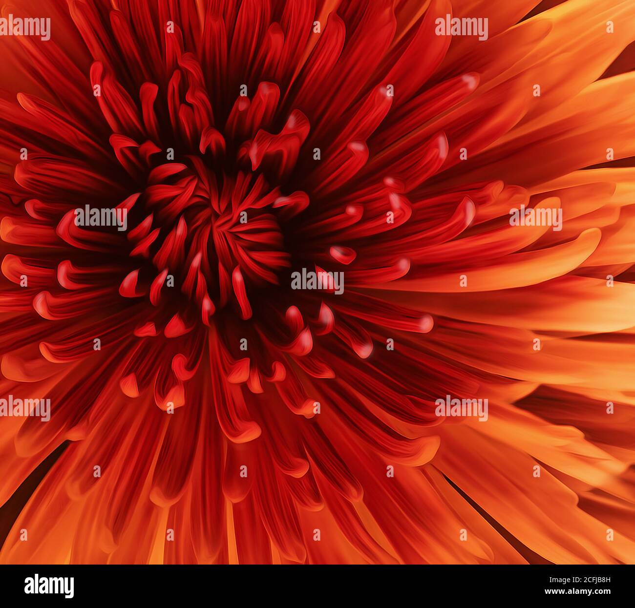 Malen Von Blumen Hautnah Stockfotos Und Bilder Kaufen Alamy