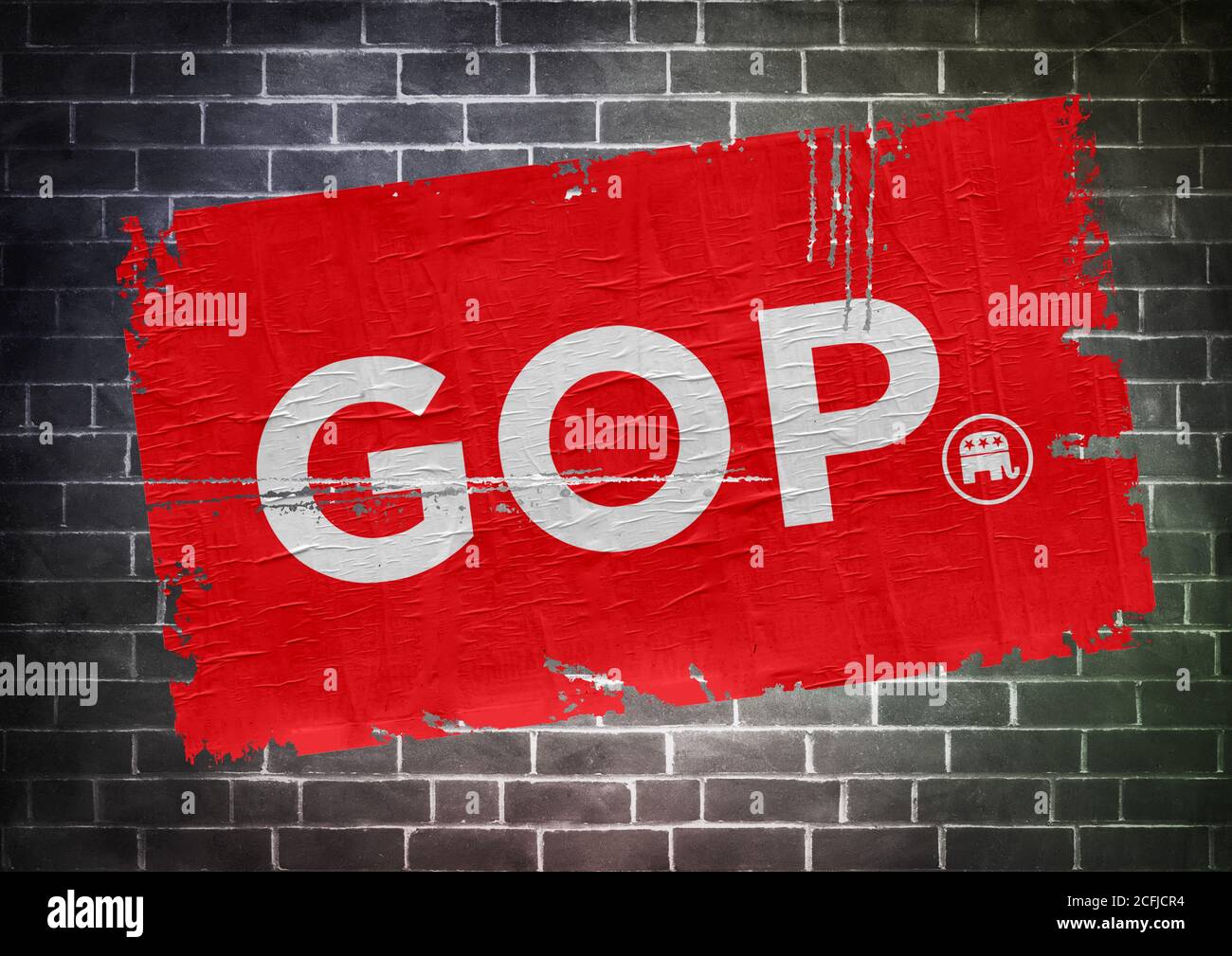 GOP Republikanische Partei Stockfoto
