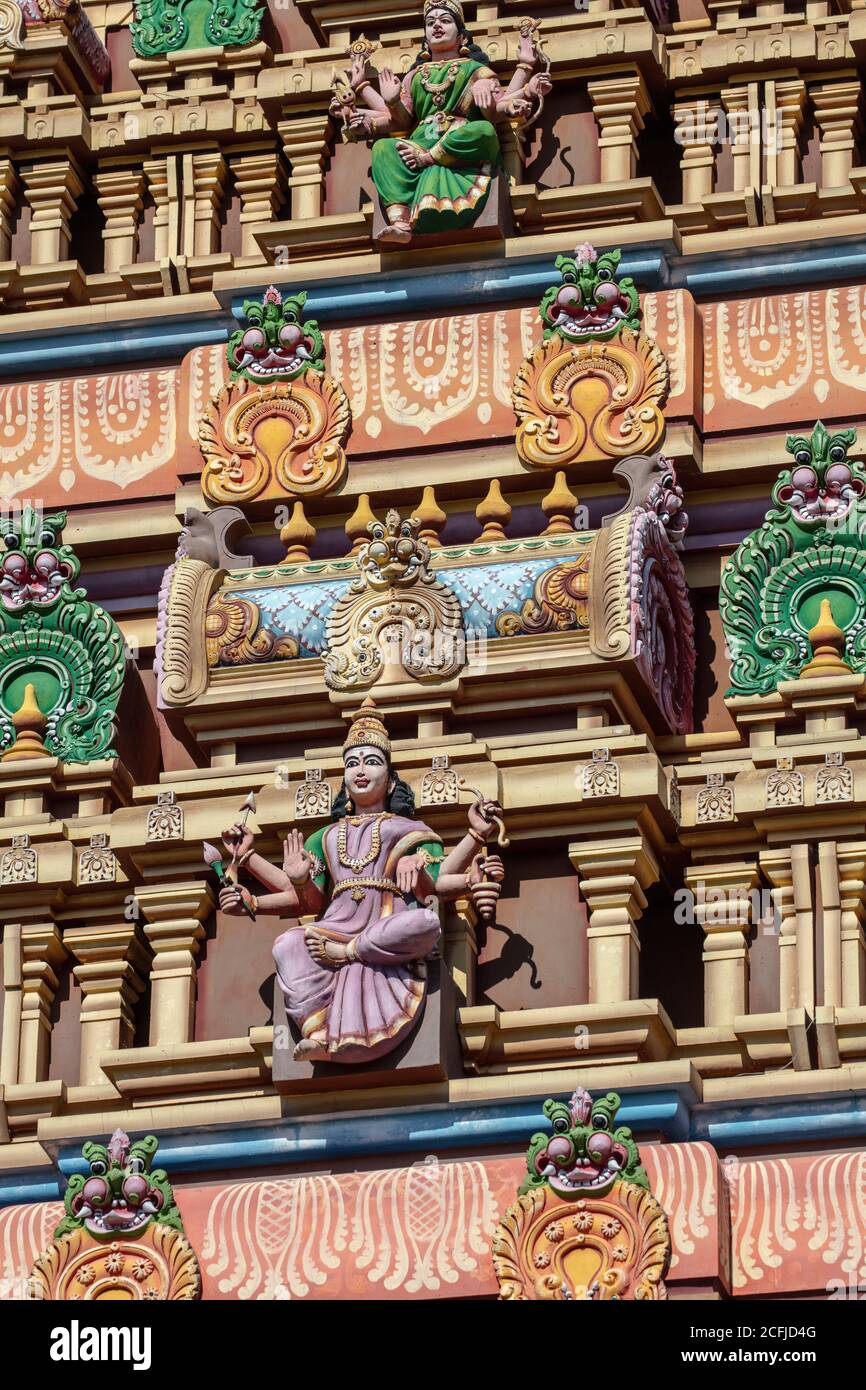 Niederlande, Den Helder, Sri Varatharajah Selvavinayagar Hindu-Tempel, ältester Ganesha-Tempel im Land. Stockfoto