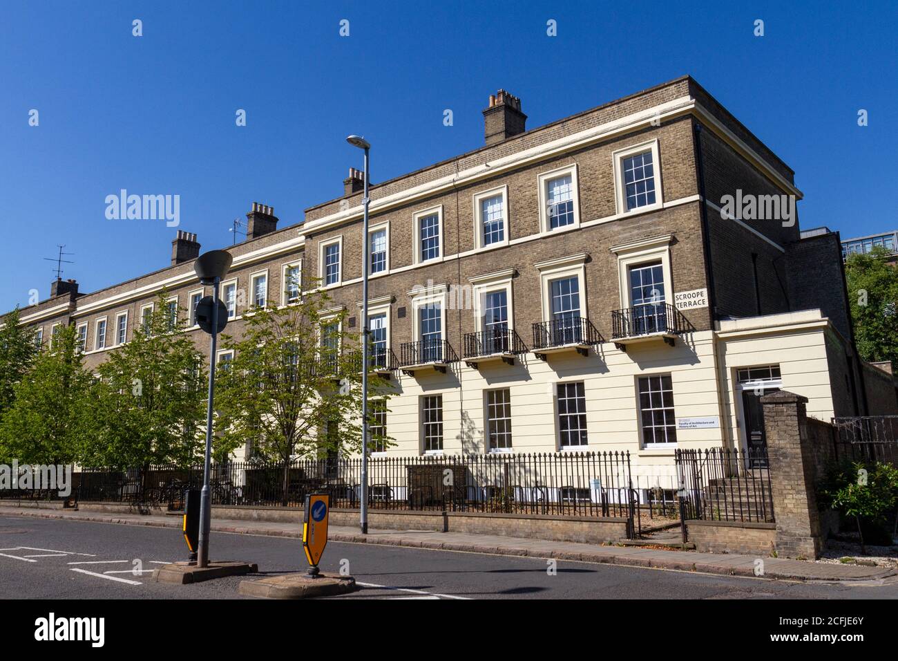 Fakultät für Architektur und Kunstgeschichte, University of Cambridge, Scroope Terrace, Cambridge, Cambridgeshire, Großbritannien. Stockfoto