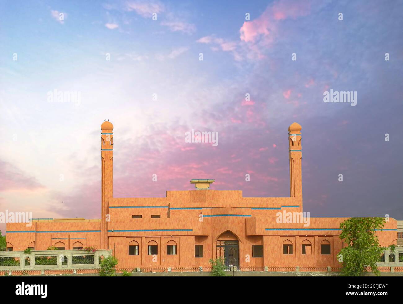 Festungen und Burgen in der Wüste Pakistans Stockfotografie Alamy