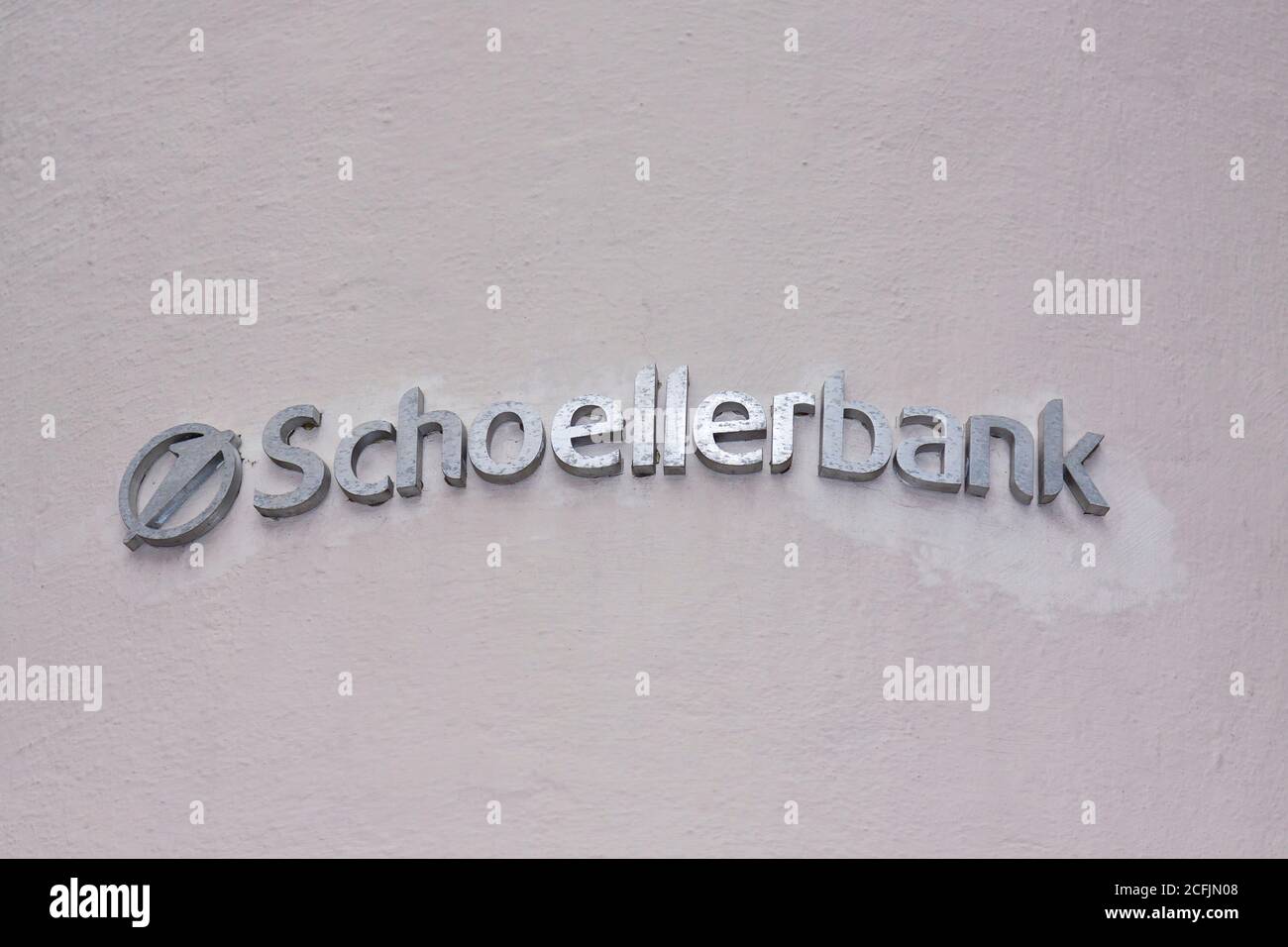 Schoellerbank, Privatbank, Salzburg, Österreich Stockfoto