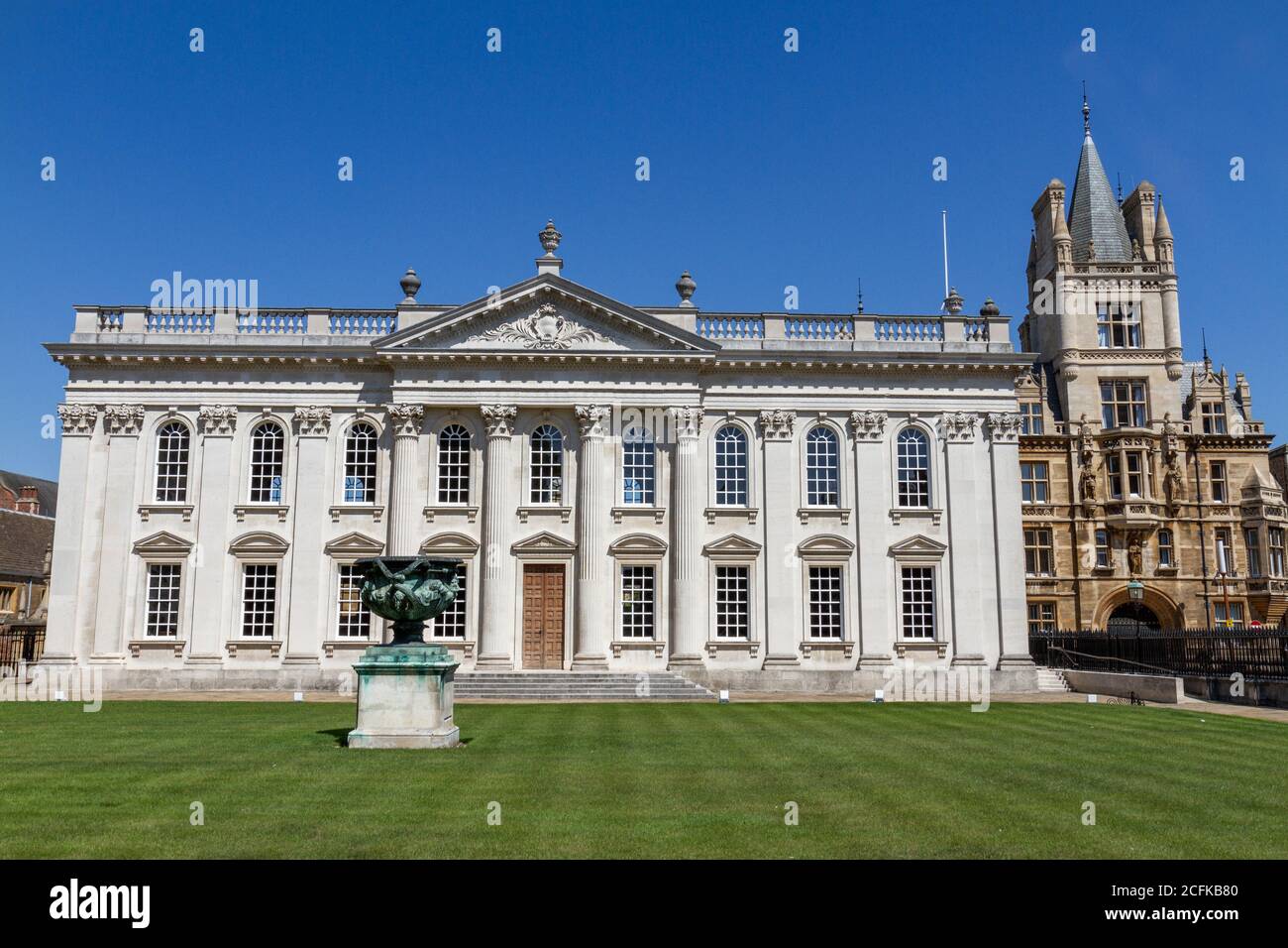 Senatshaus, University of Cambridge, Cambridge, Cambridgeshire, Großbritannien. Stockfoto