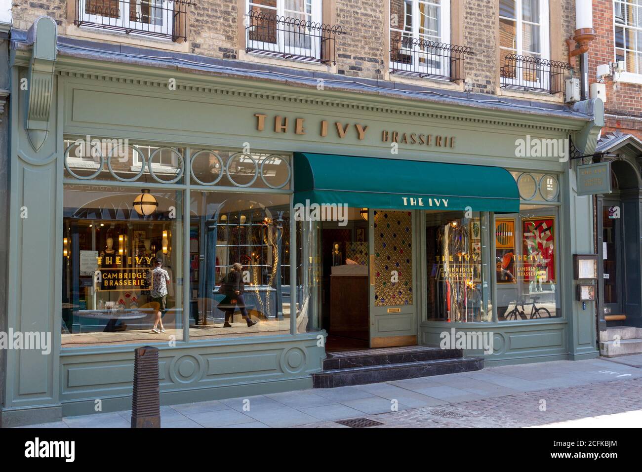 Das Café Ivy Brasserie in der Trinity Street in Cambridge, Cambridgeshire, Großbritannien. Stockfoto