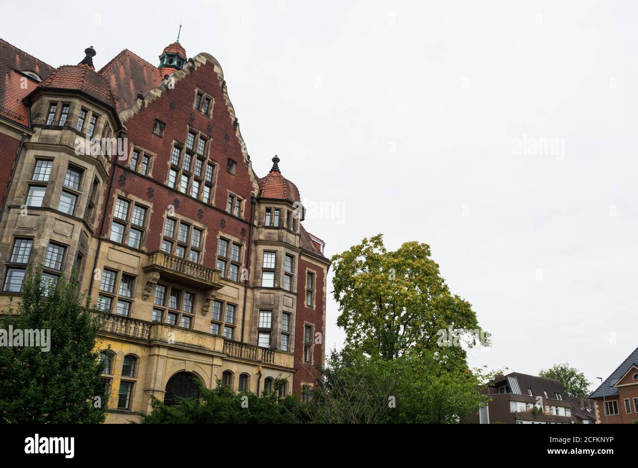 Westfälische Wilhelms-Universität in Münster, Deutschland Stockfoto