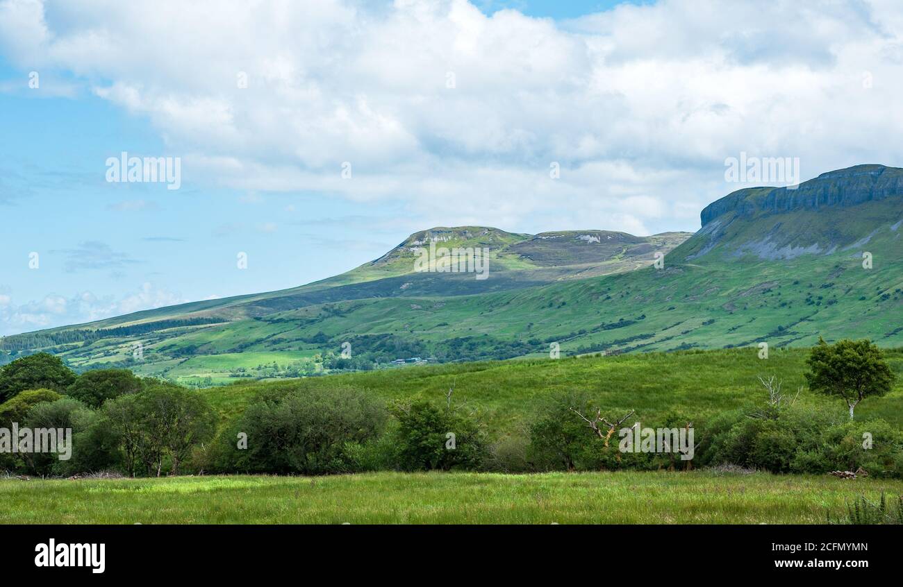 Glenad Valley, Dartry Mountains in Co. Leitrim, Irland Stockfoto