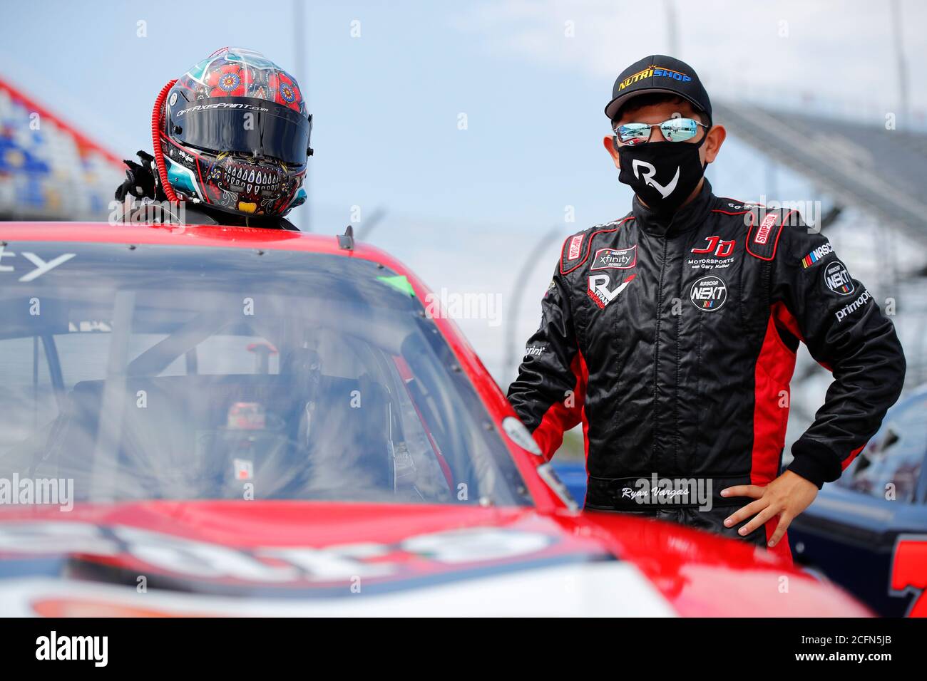 Darlington, South Carolina, USA. September 2020. Ryan Vargas Rennen für den Sport Clips Haircuts VFW 200 auf dem Darlington Raceway in Darlington, South Carolina. Kredit: Stephen A. Arce/ASP/ZUMA Wire/Alamy Live Nachrichten Stockfoto