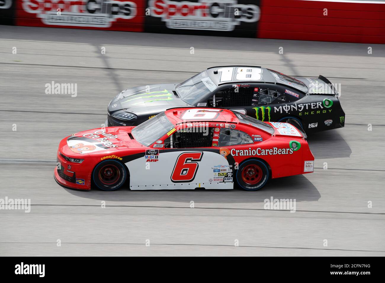 Darlington, South Carolina, USA. September 2020. Ryan Vargas Rennen für den Sport Clips Haircuts VFW 200 auf dem Darlington Raceway in Darlington, South Carolina. Kredit: Stephen A. Arce/ASP/ZUMA Wire/Alamy Live Nachrichten Stockfoto