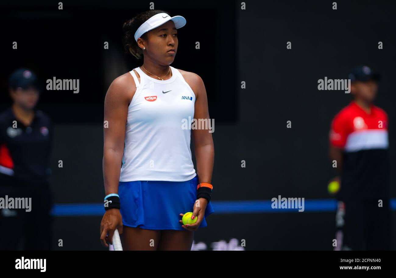 Naomi Osaka aus Japan in Aktion während ihres dritten Spiels Beim China Open Premier Mandatory Tennisturnier 2019 Stockfoto