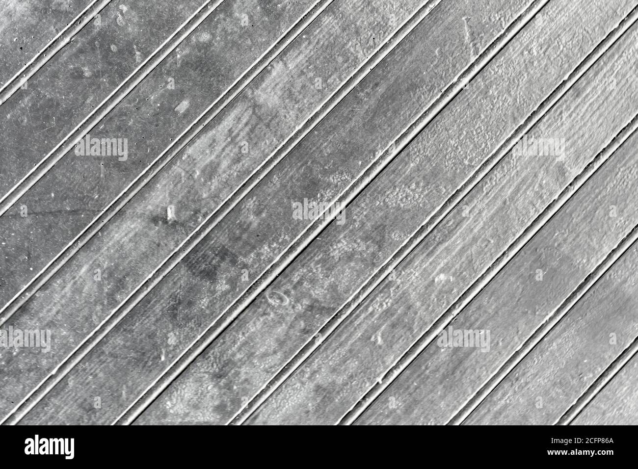 Vintage oder grungy hellen Hintergrund aus natürlichen Textur von alten Holzwerkstoff. Plank grau Paneele diagonal Stockfoto
