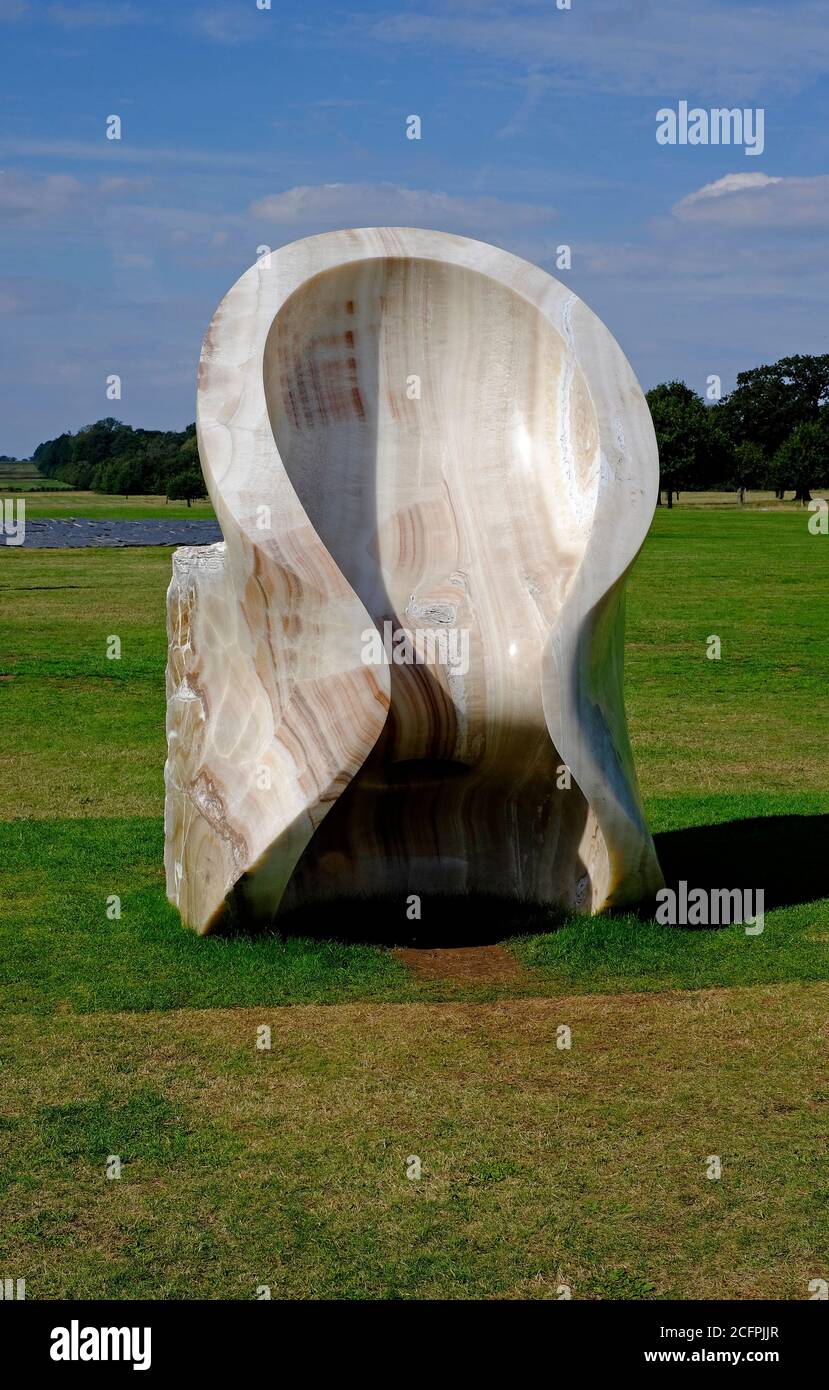 anish kapoor in houghton Hall, norfolk, england Stockfoto