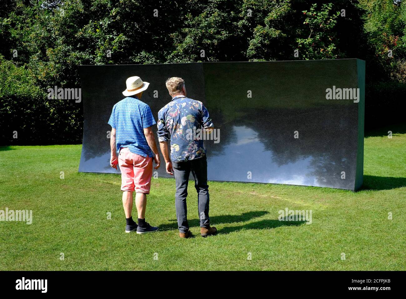 anish kapoor in houghton Hall, norfolk, england Stockfoto