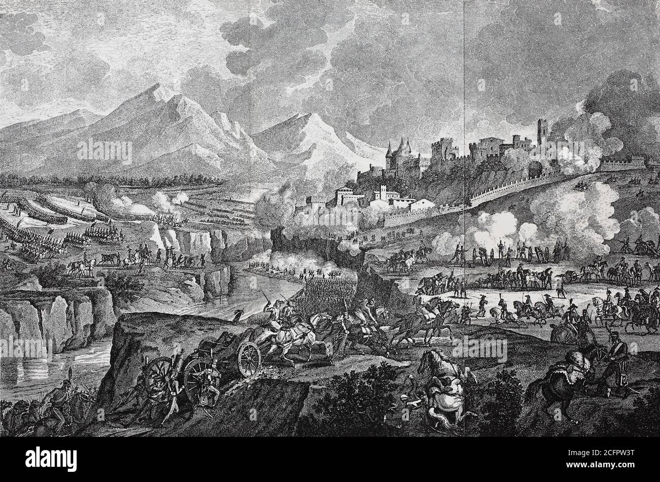 Schlacht von Rovereto, 4. September 1796 Italienischer Feldzug, Krieg