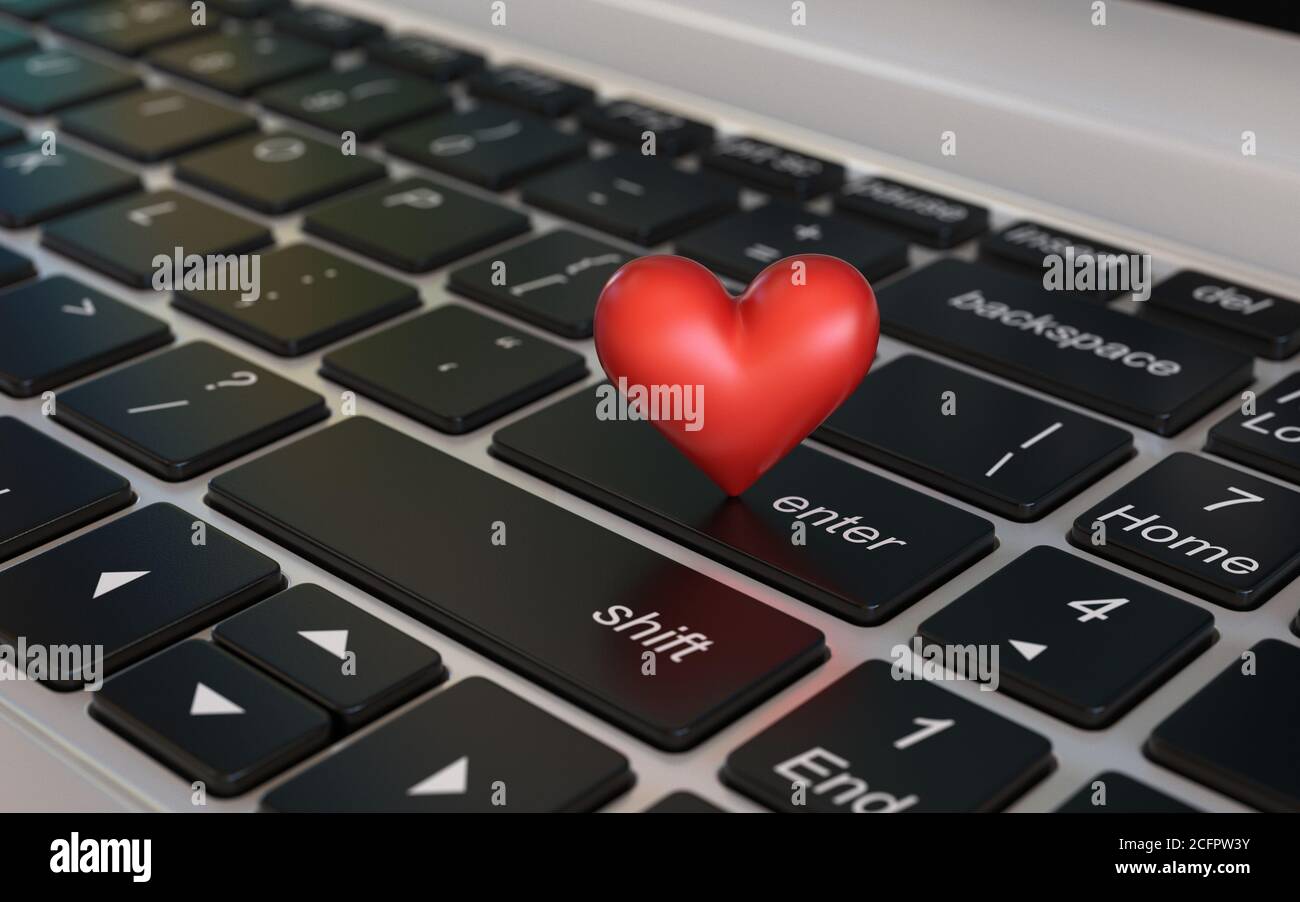 Tastatur herzsymbol Herz