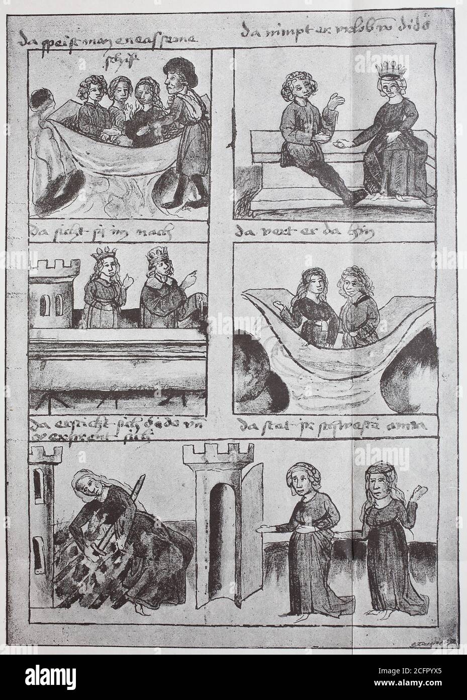 Szenen aus Eneas, Aeneas, Aeneas, einer Person der griechischen und