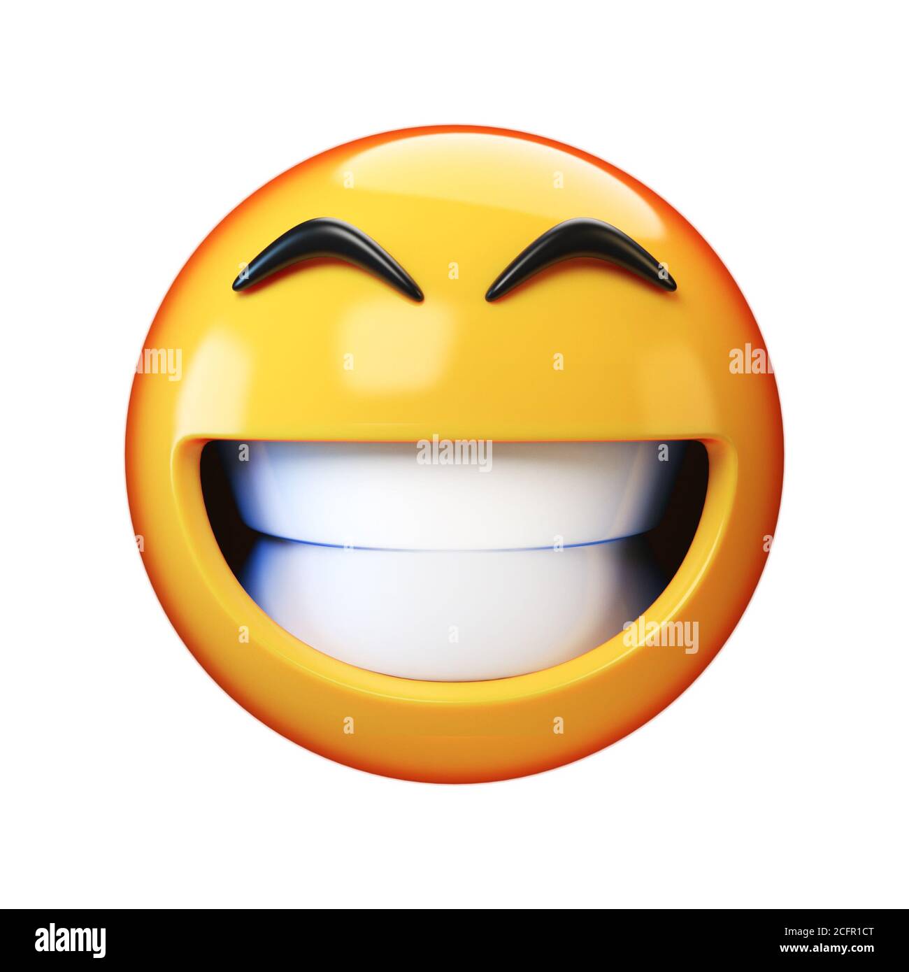 Happy Wink Emoticon Icon Stockfotos Und Bilder Kaufen Alamy