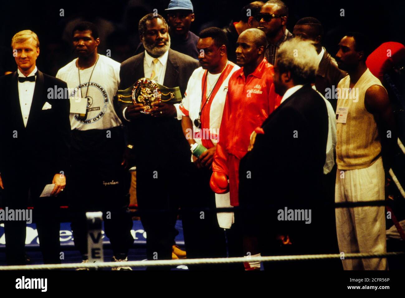 American Boxing Manager Don King, Lyon, Frankreich Stockfoto