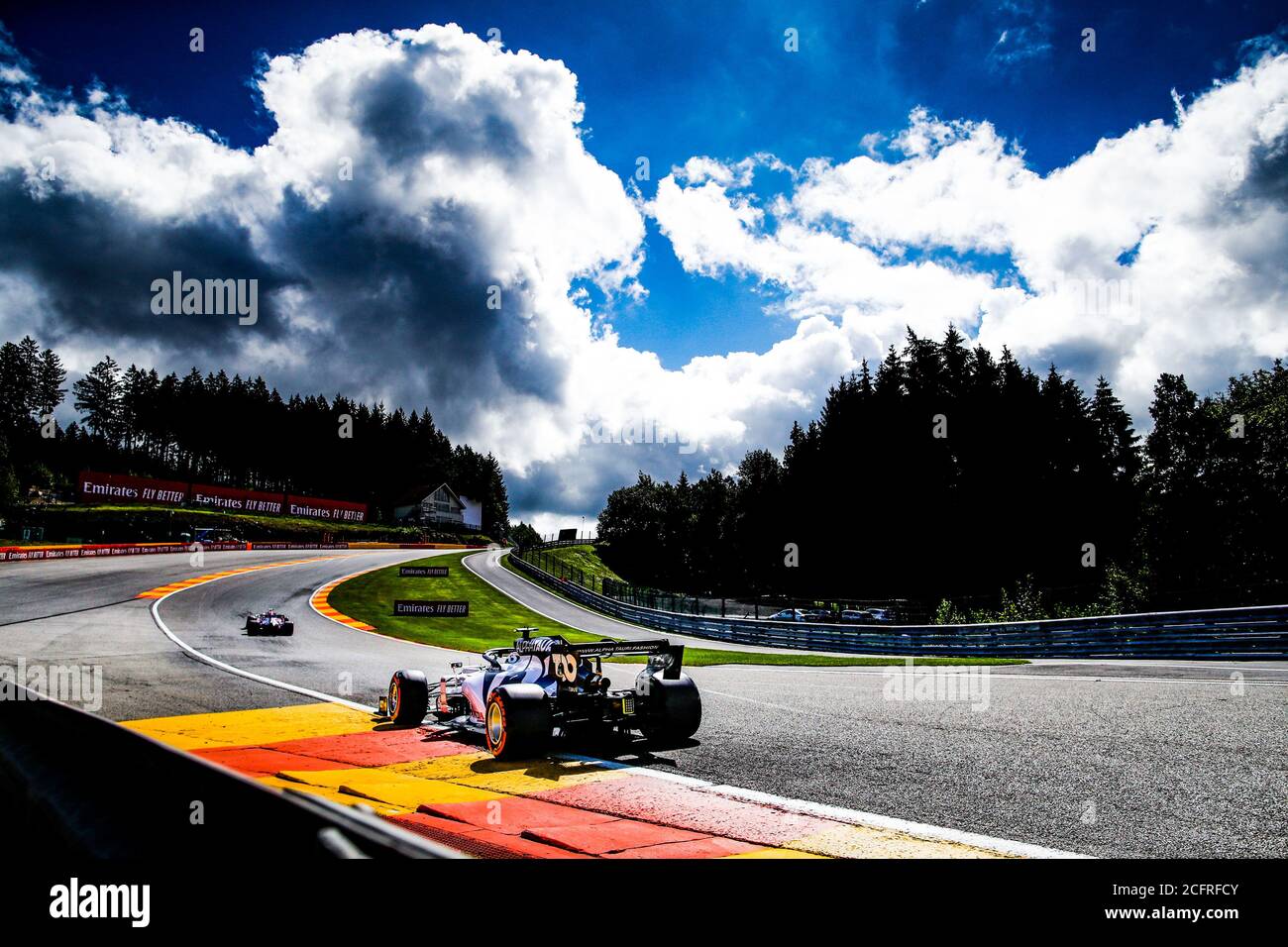 GASLY Pierre (Fra), Scuderia AlphaTauri Honda AT01, Aktion während des Formel 1 Rolex Grand Prix 2020, vom 28. Bis 30. August 2020 auf dem Circuit de Spa-Francorchamps, in Stavelot, bei LiËge, Belgien - Foto Florent Gooden / DPPI Kredit: LM/DPPI/DPPI/Florent Gooden/Alamy Live News Stockfoto