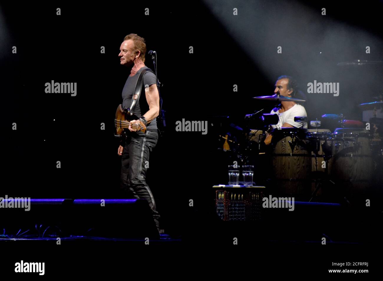 Mailand Italien 29/07/2016 : Live-Konzert von Sting in der Assago Summer Arena Stockfoto