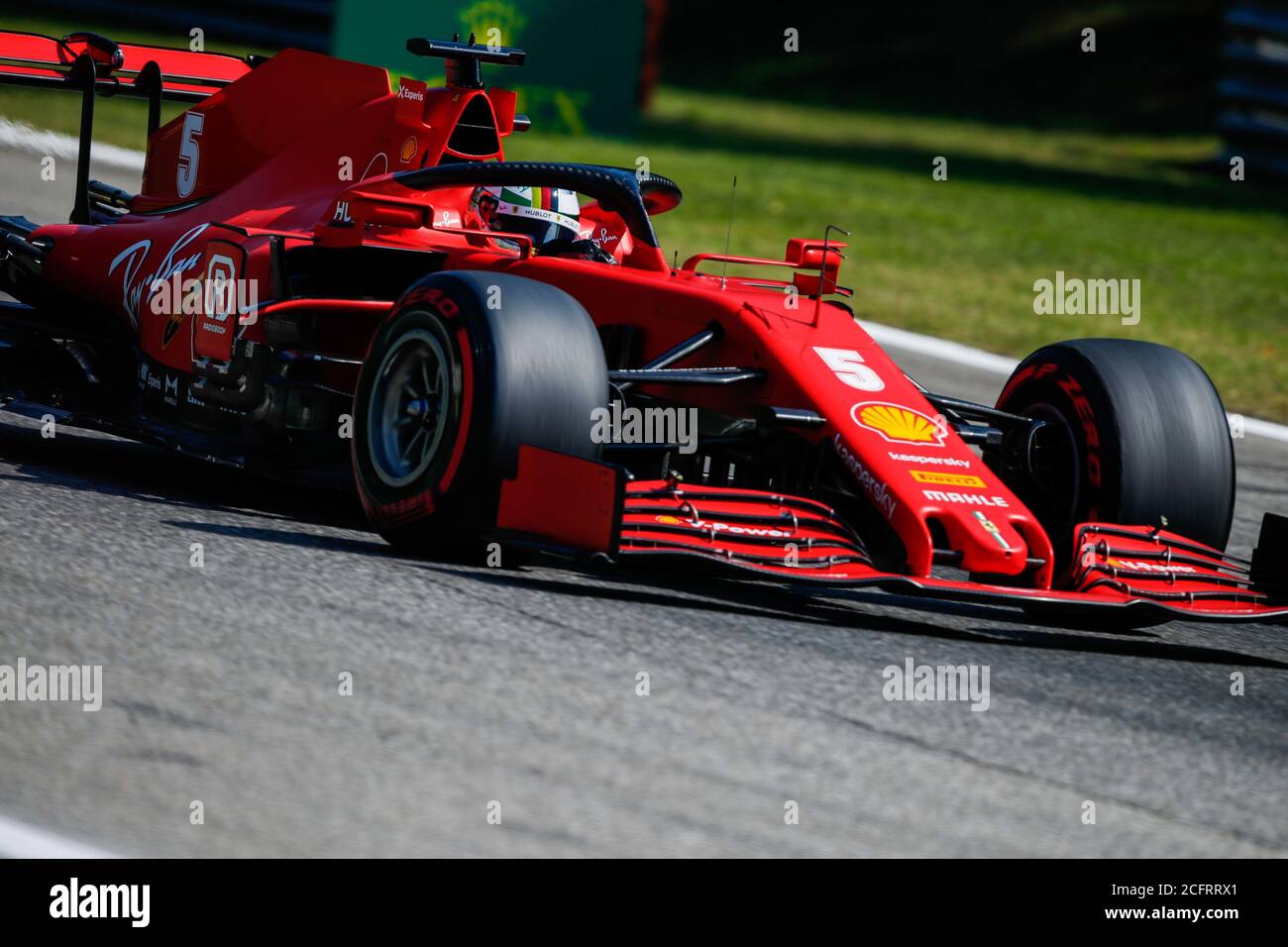 05 VETTEL Sebastian (ger), Scuderia Ferrari SF1000, Aktion während des Formel 1 Gran Premio Heineken D'italia 2020, 2020 Grand Prix von Italien, ab Sept Stockfoto