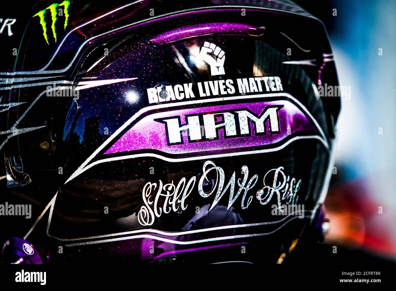 BOTTAS Valtteri (FIN), Mercedes AMG F1 GP W11 Hybrid EQ Power+, Portraithelm, Kaské, während des Formel 1 Gran Premio Heineken D'italia 2020, 2020 Stockfoto