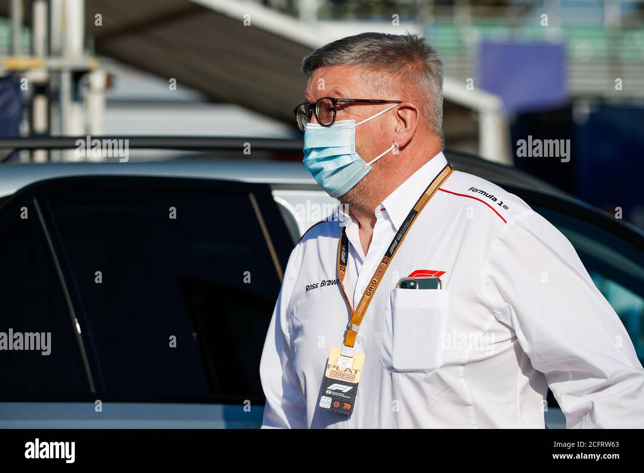 BRAWN Ross (gbr), Geschäftsführer Motorsport Formel 1 Group, Portrait während des Formel 1 Gran Premio Heineken D'italia 2020, 2020 Italienisch Gr Stockfoto