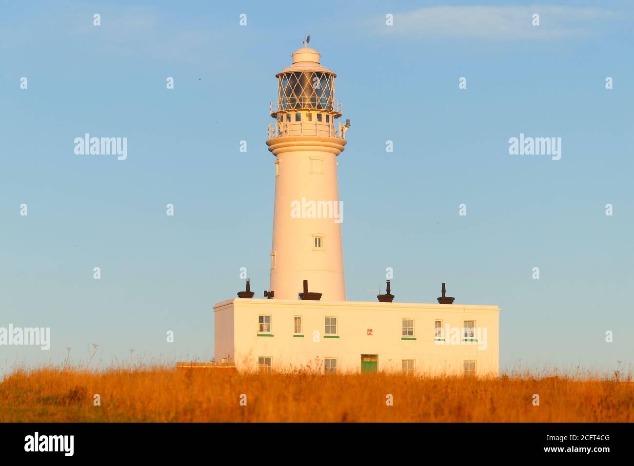 Flamborough neuer Leuchtturm in East Yorkshire, Großbritannien Stockfoto