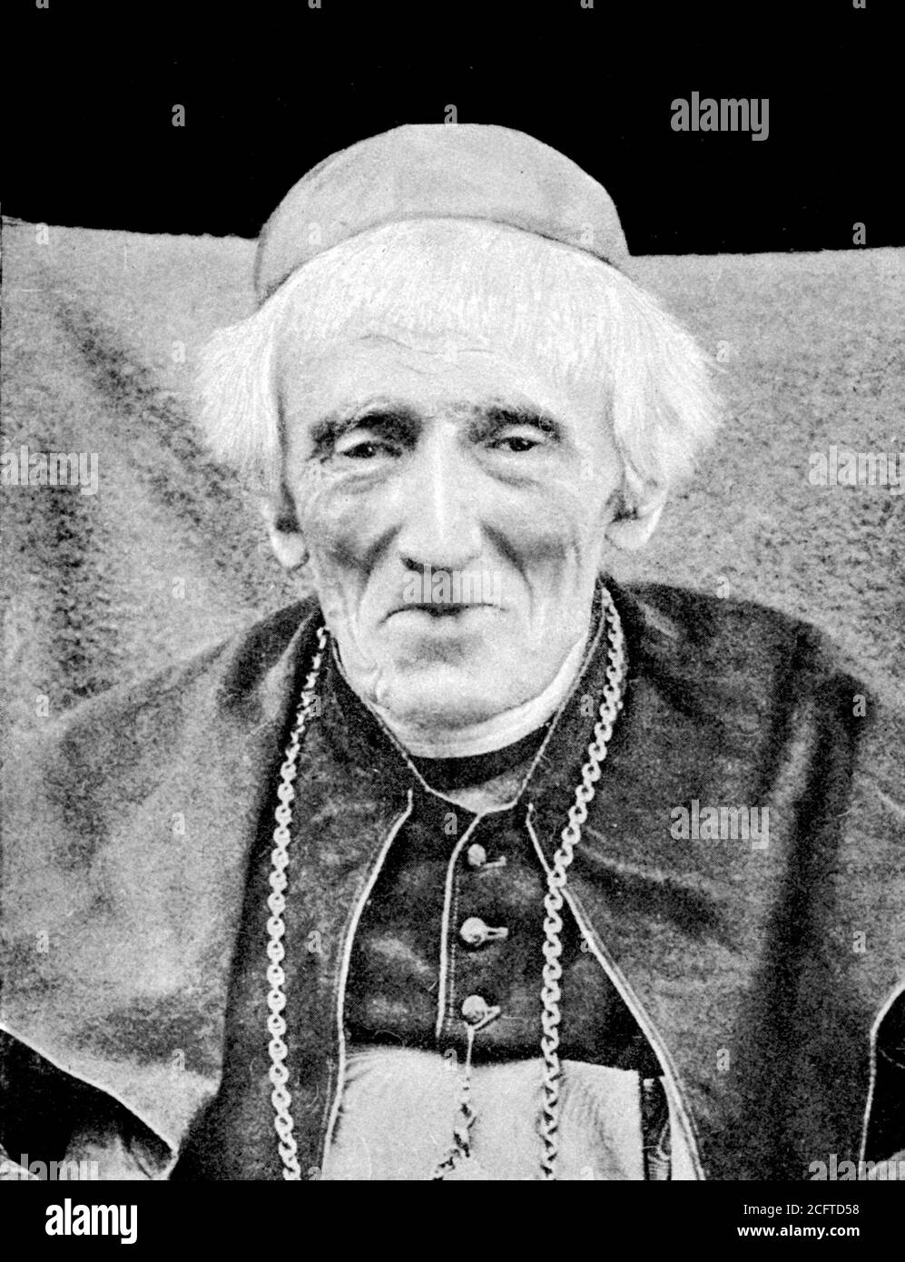 Kardinal Newman. Porträt von John Henry Newman (1801-1890), c. 1881-1890 Stockfoto