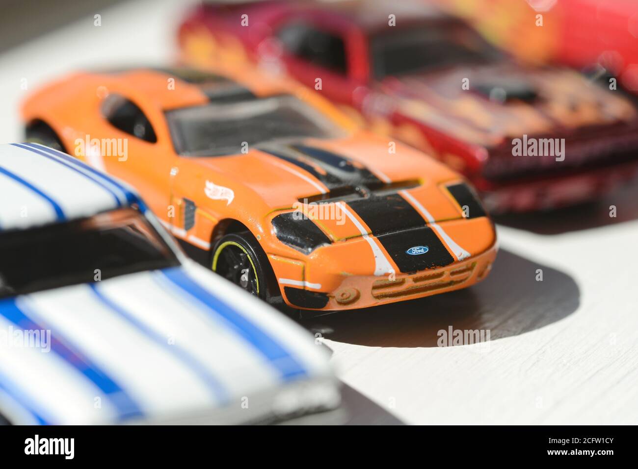 Diecast Modell Spielzeug Autos Hotwheels Stockfoto