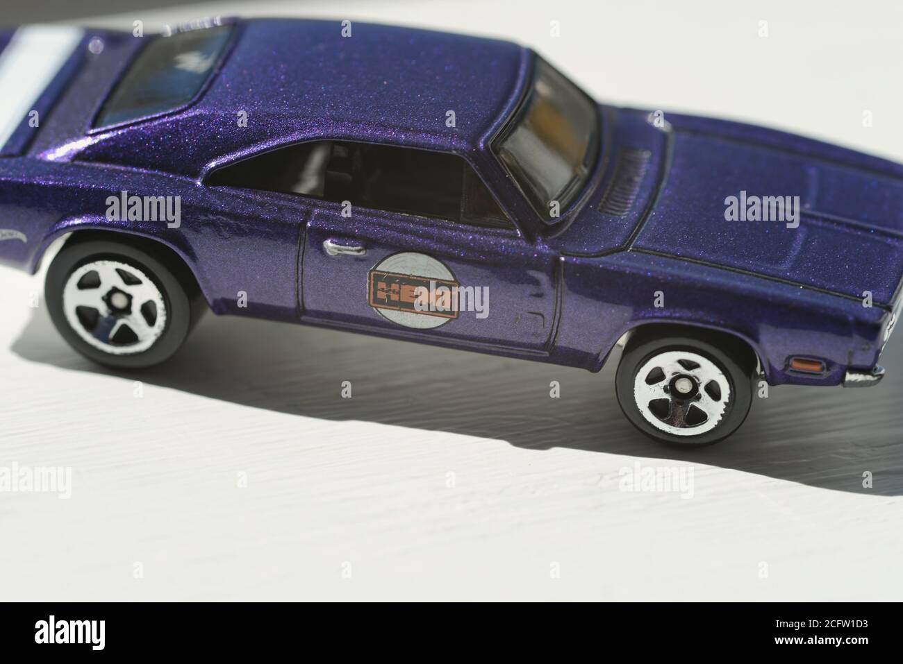 69 Dodge Charger Diecast Modell Spielzeug Auto Hotwheels Stockfoto