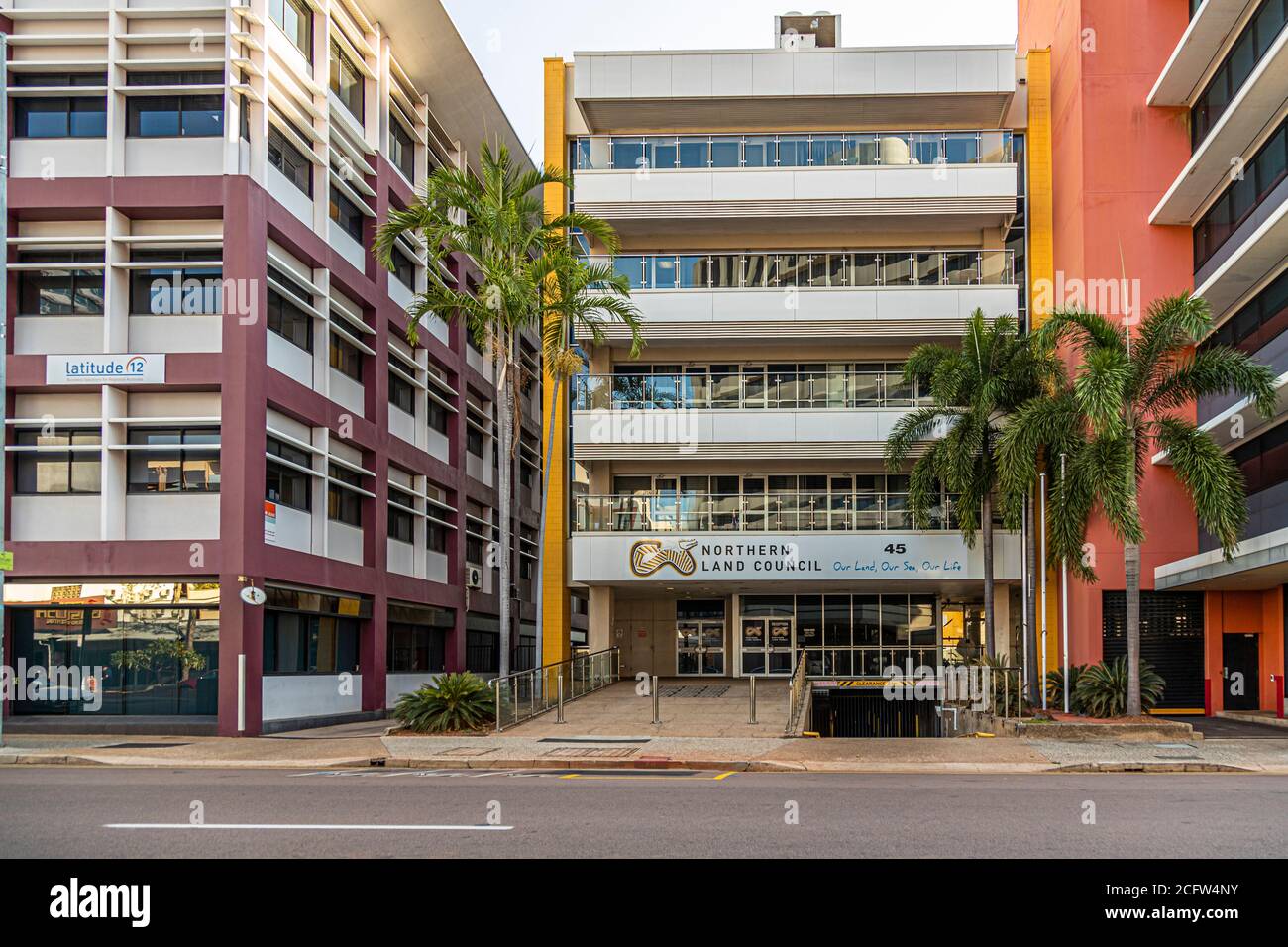 Northern Land Council in Darwin City, Australien Stockfoto