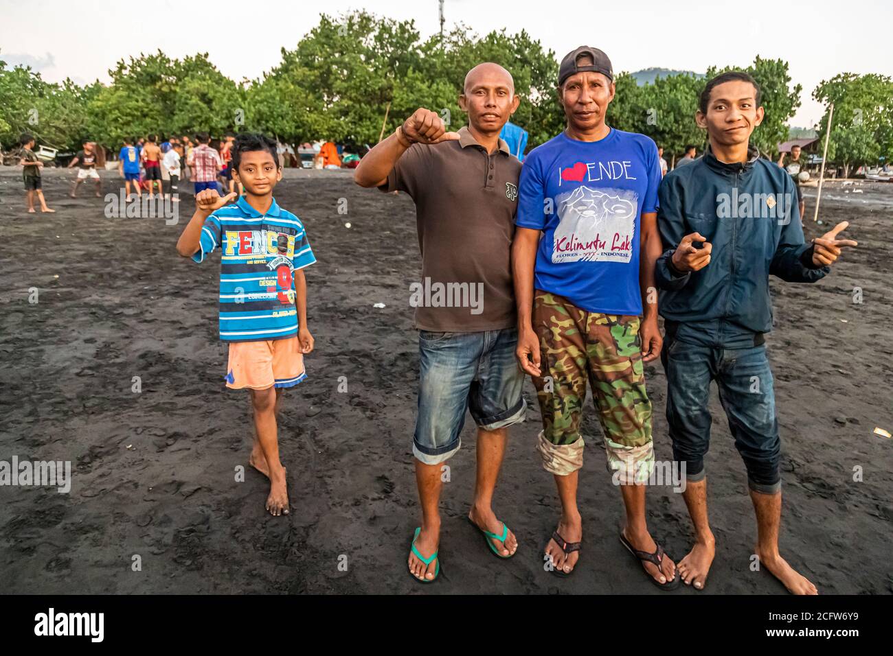 Indonesische Jugendbewegung, Sunda-Inseln, Indonesien Stockfoto