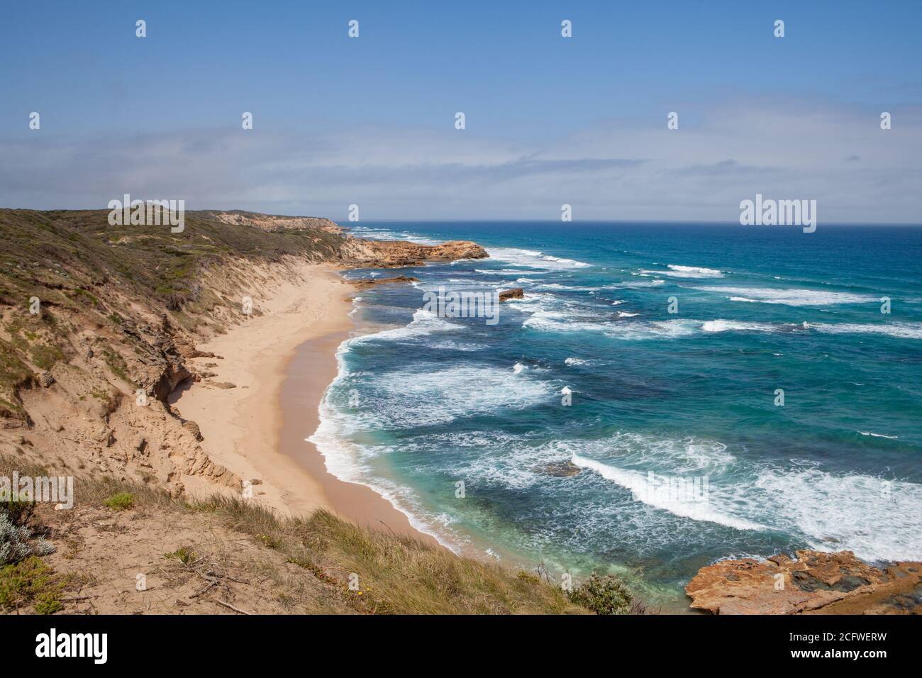 Cheviot Beach, Point Nepean Stockfoto