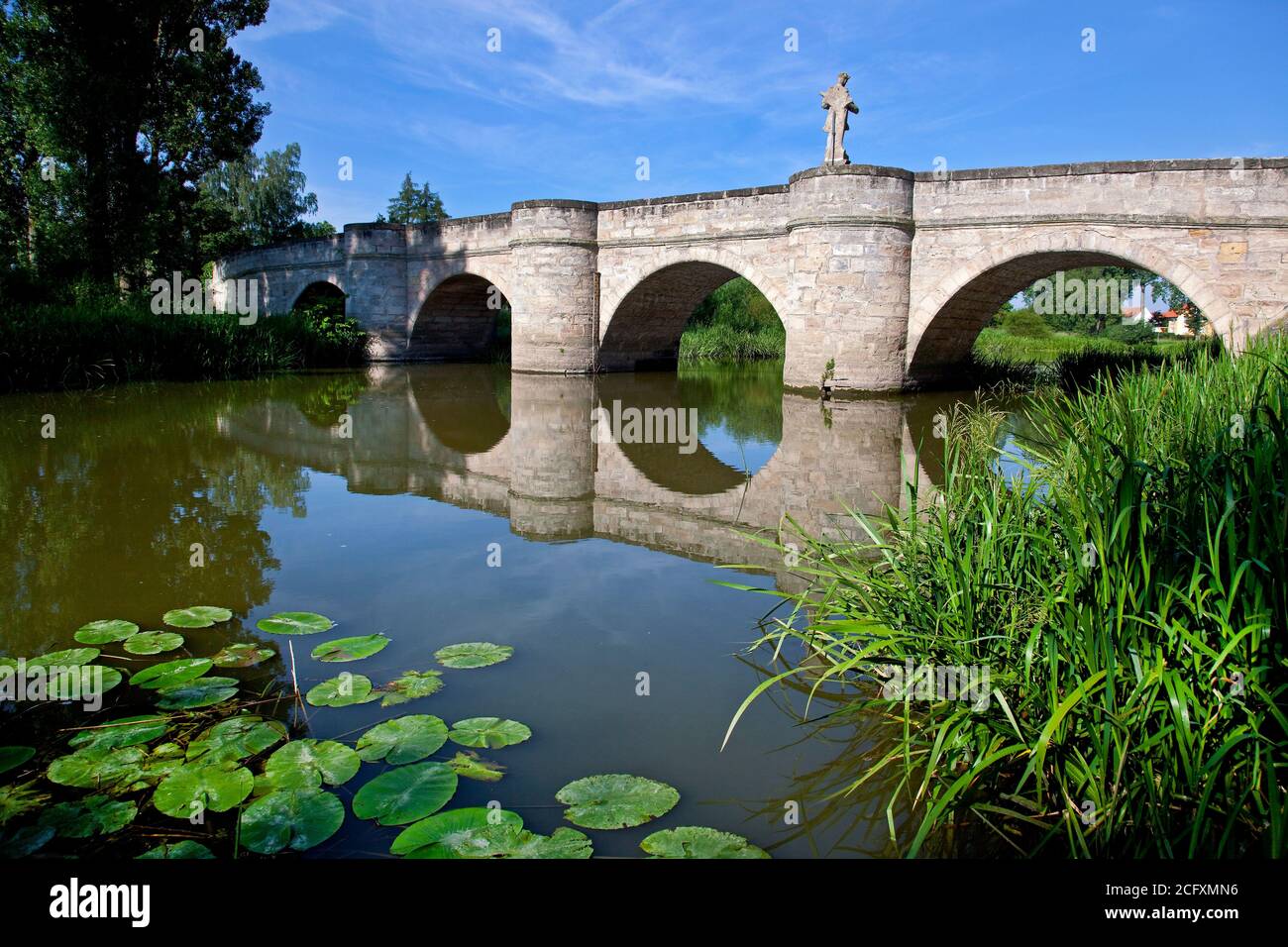 Geographie / Reisen, Deutschland, Bayern, Franken, Mittelfranken, Fränkische Seenplatte, Ornbau, A, Additional-Rights-Clearance-Info-not-available Stockfoto