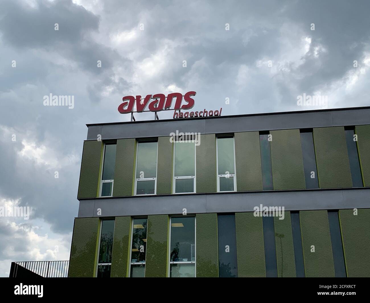 Avans hogeschool Universität in Tilburg Stadtzentrum. Tilburg, Nordbrabant / Niederlande Stockfoto