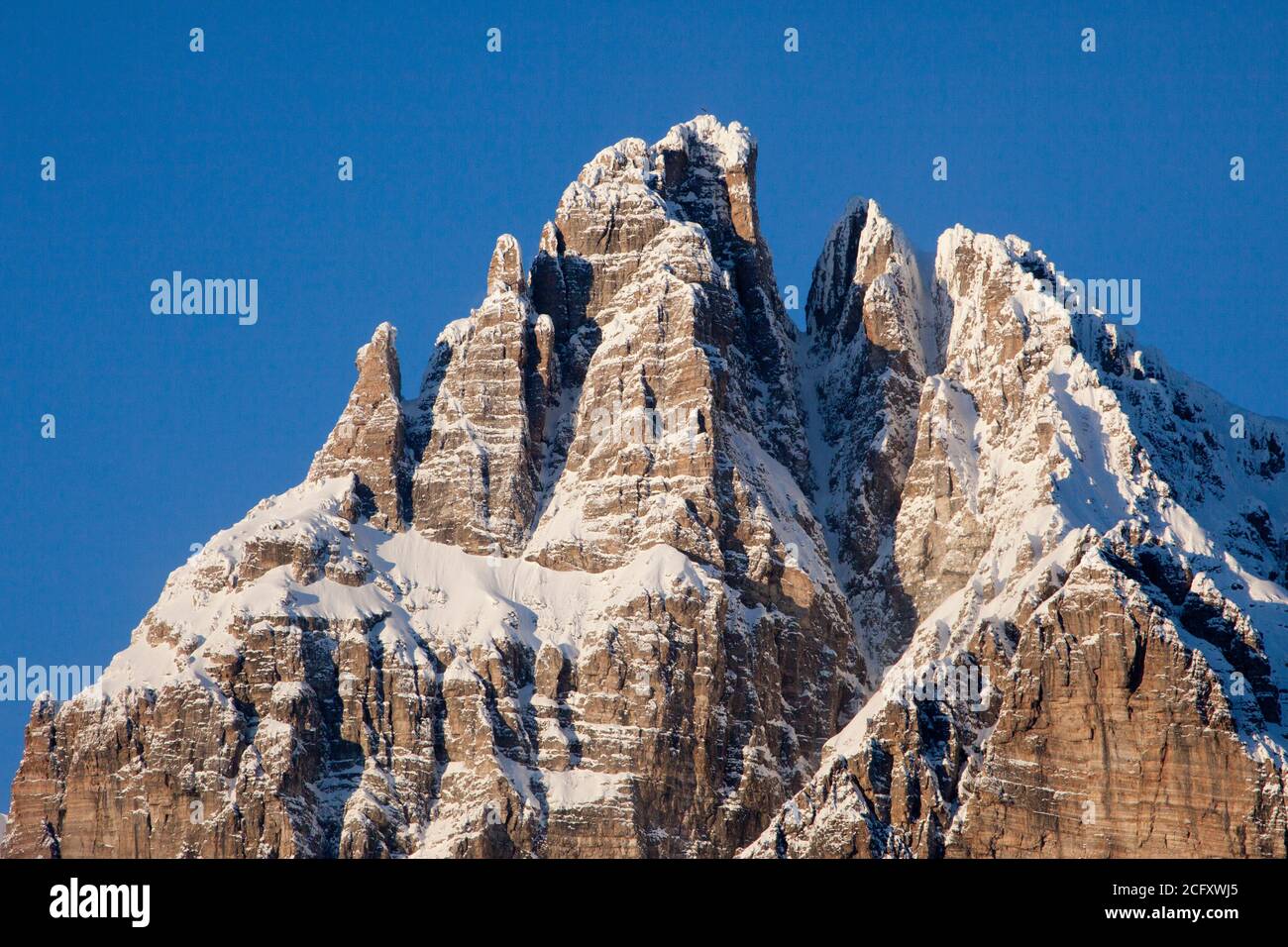 Geographie / Reisen, Italien, Südtirol, Pflerscher Tribulaun, Blick von Süden, Stubaier Alpen, Additional-Rights-Clearance-Info-not-available Stockfoto