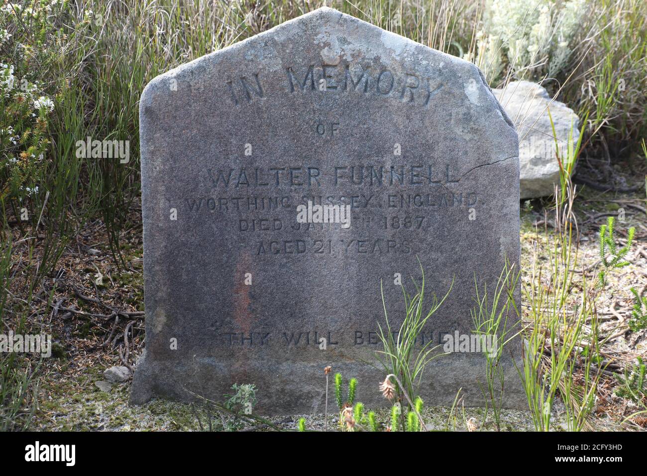 Dritter Quarantänefriedhof in North Head, Manly, Sydney, NSW, Australien. Stockfoto