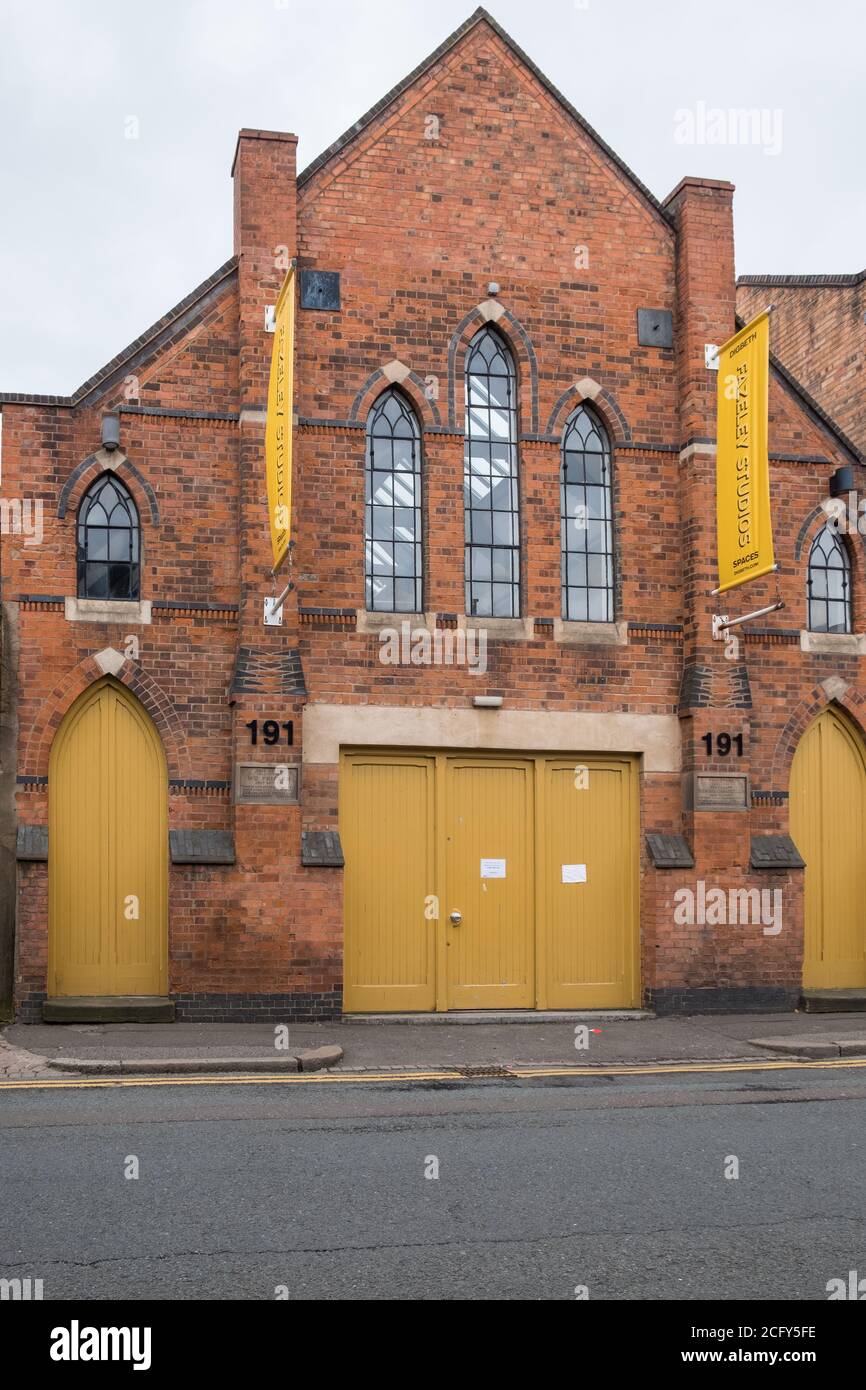 Tagungs- und Veranstaltungsstätte der Fazeley Studios in der Fazeley Street, Digbeth, Birmingham, Großbritannien Stockfoto