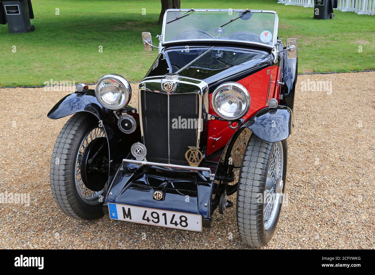MG PA (1934), Concours of Elegance 2020, Hampton Court Palace, London, Großbritannien, Europa Stockfoto